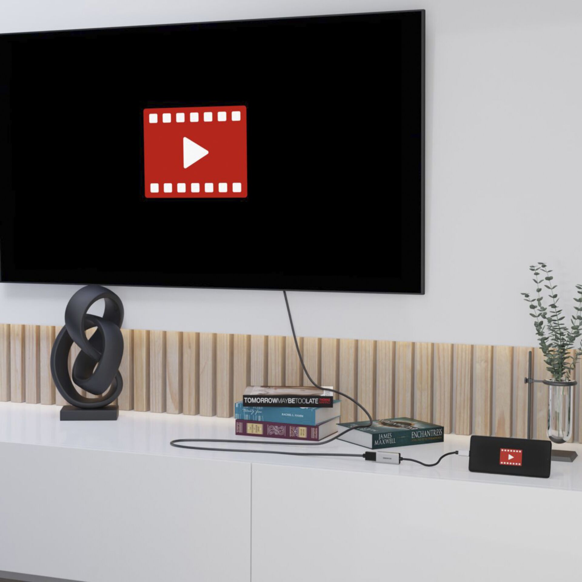 Marmitek Connect USB-C to HDMI adatt.