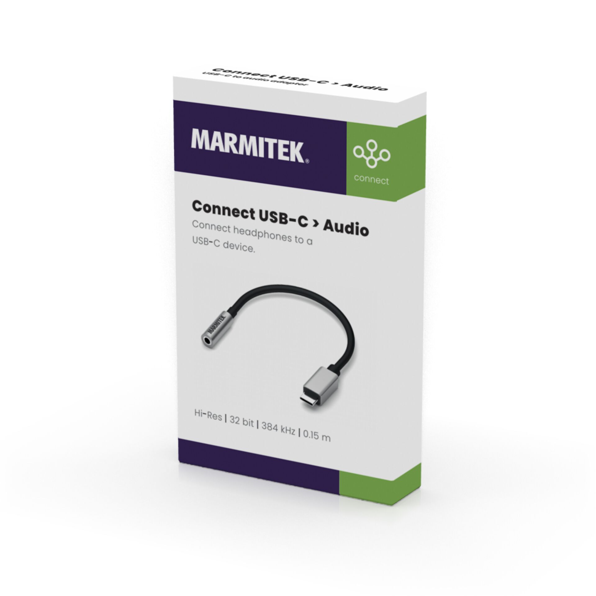Marmitek Connect USB-C to Audio adatt. 35mm