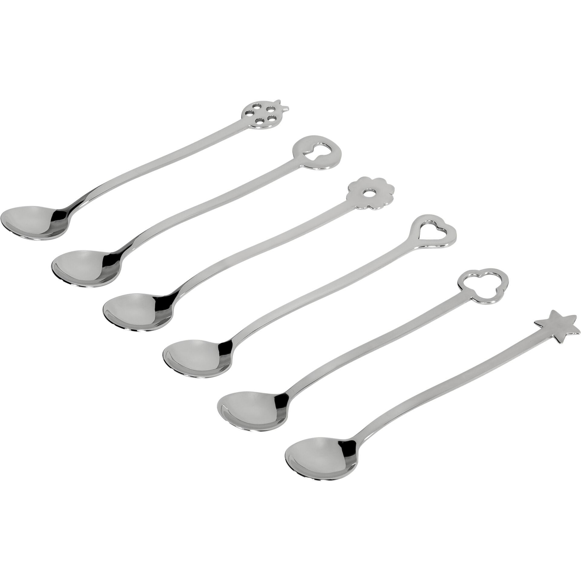 Sambonet New Portafortuna Inox 6 Cucchiaini