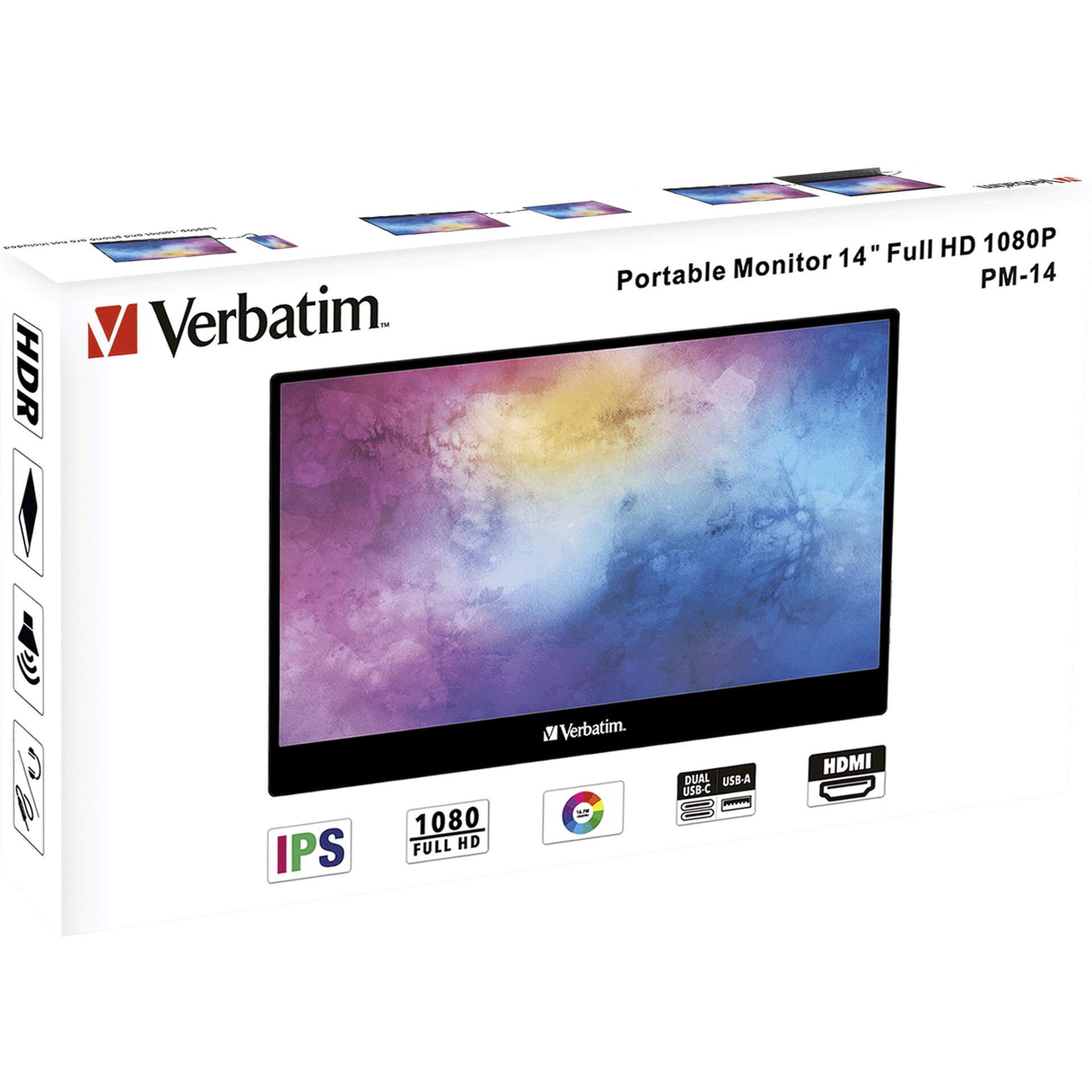Verbatim PM-14 Full HD Portable Monitor