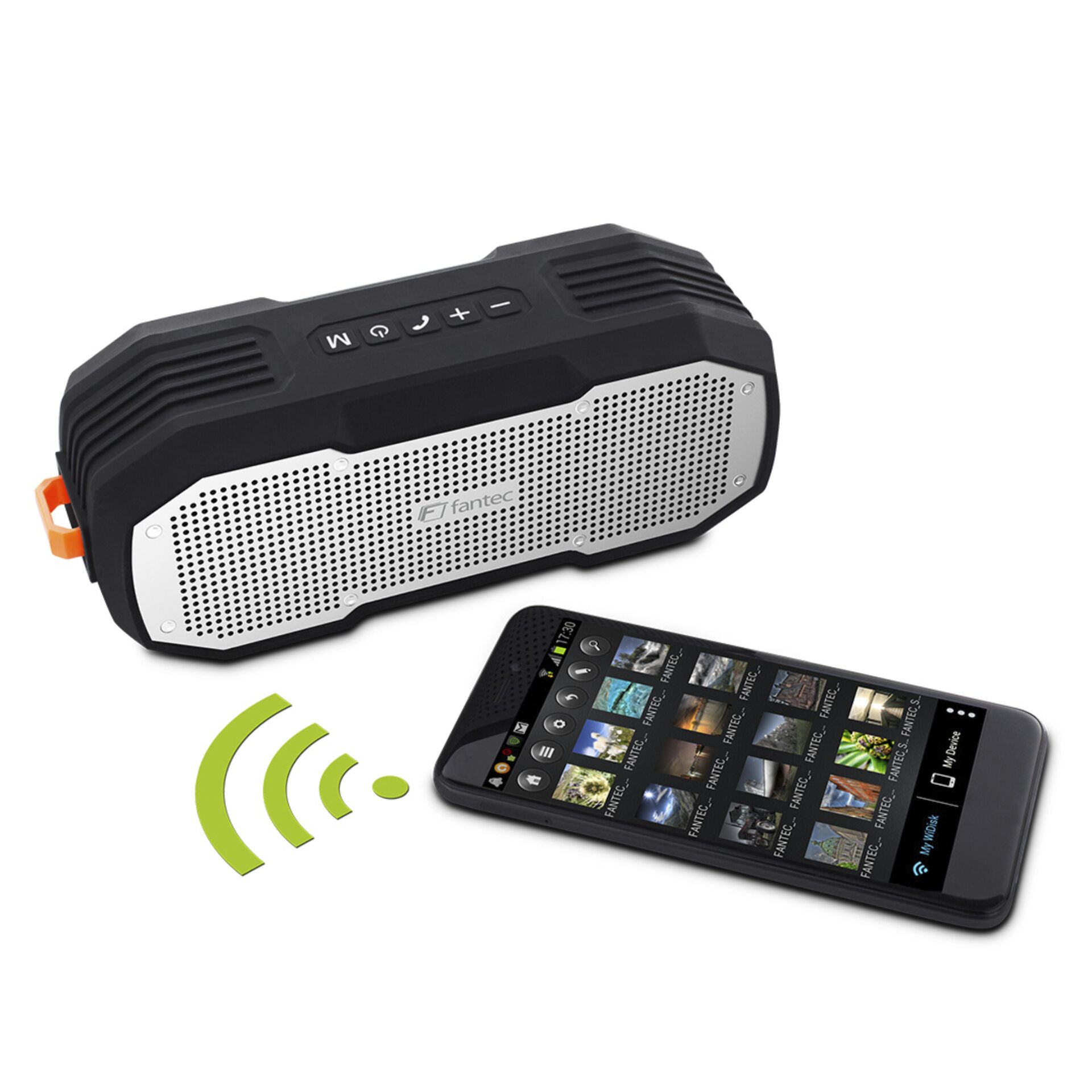 Fantec Novi T30 silber