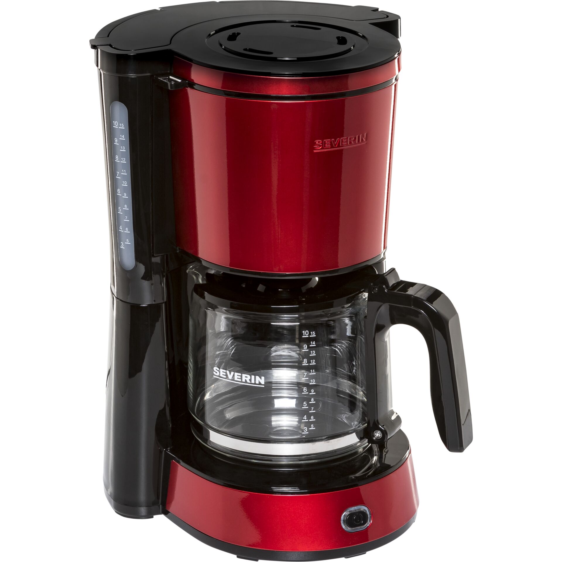 Severin KA 4817 macchina da caffè filtro, rosso