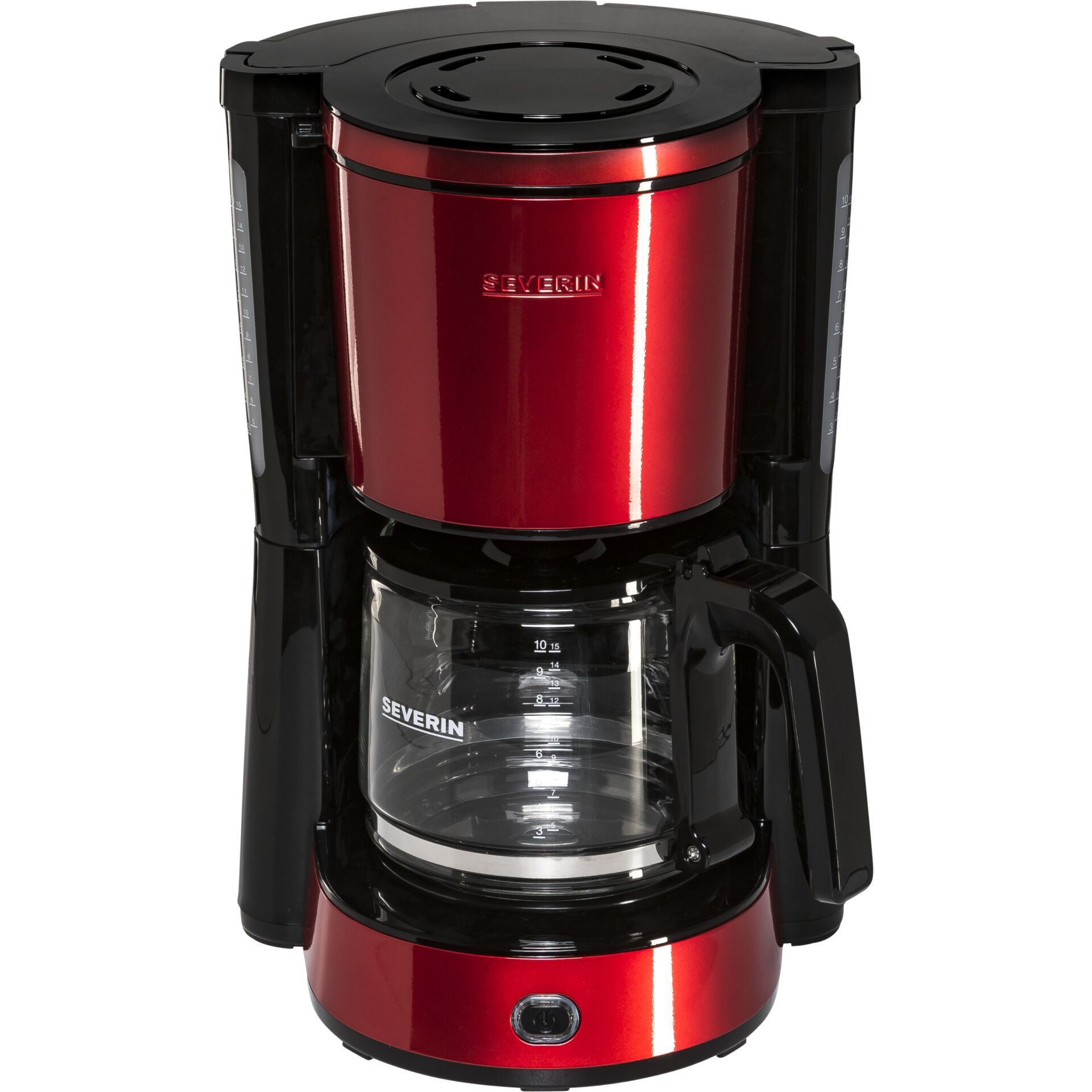 Severin KA 4817 macchina da caffè filtro, rosso