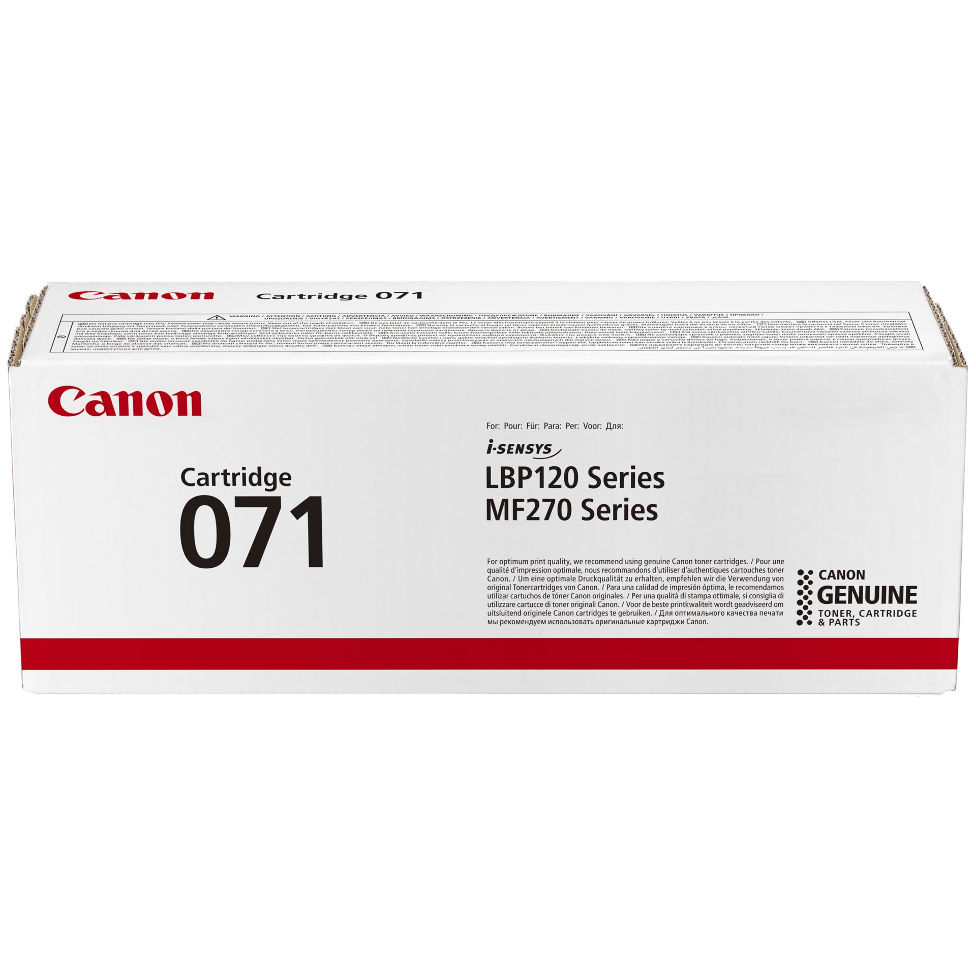 Canon cartuccia toner 071 nero