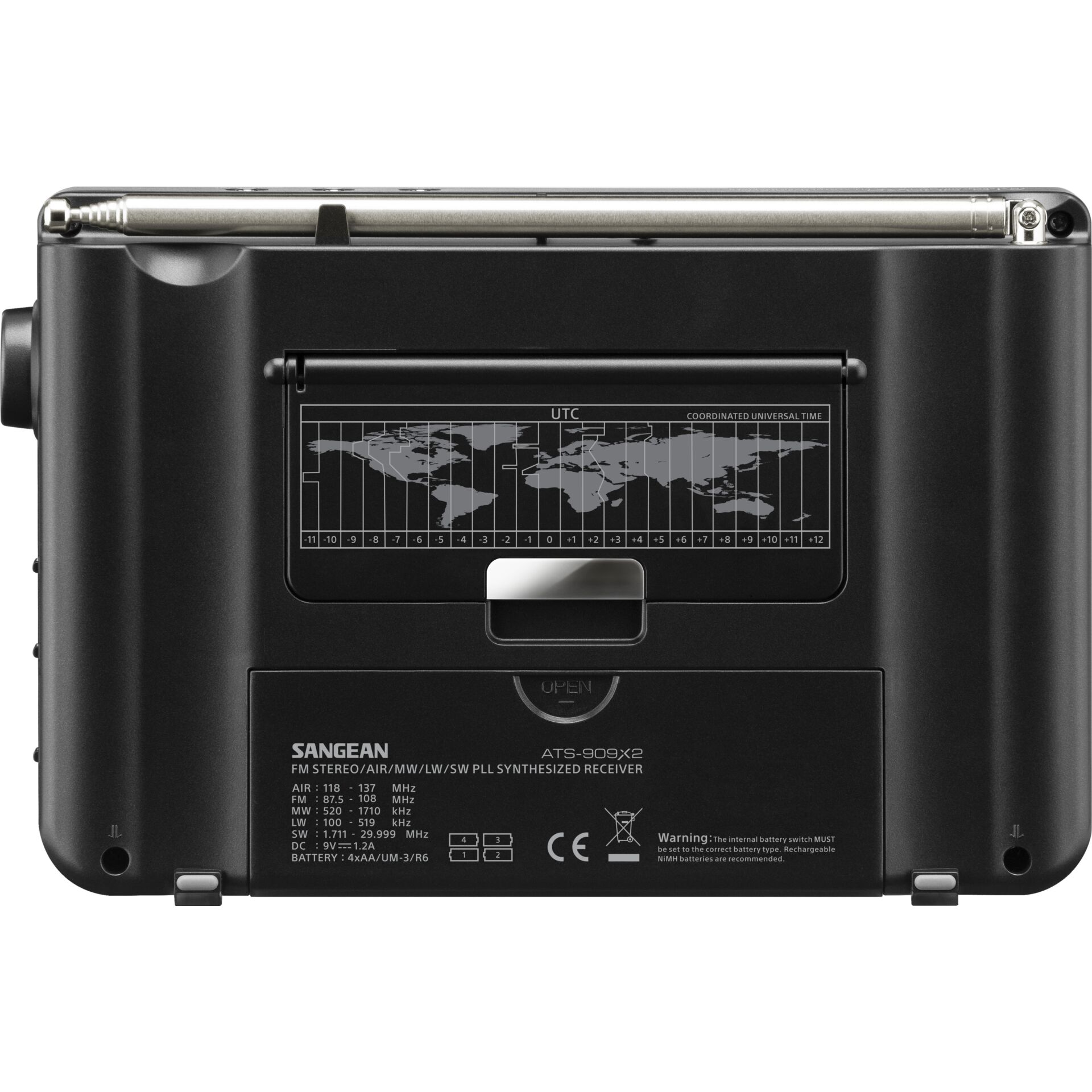 Sangean ATS-909 X2 graffite