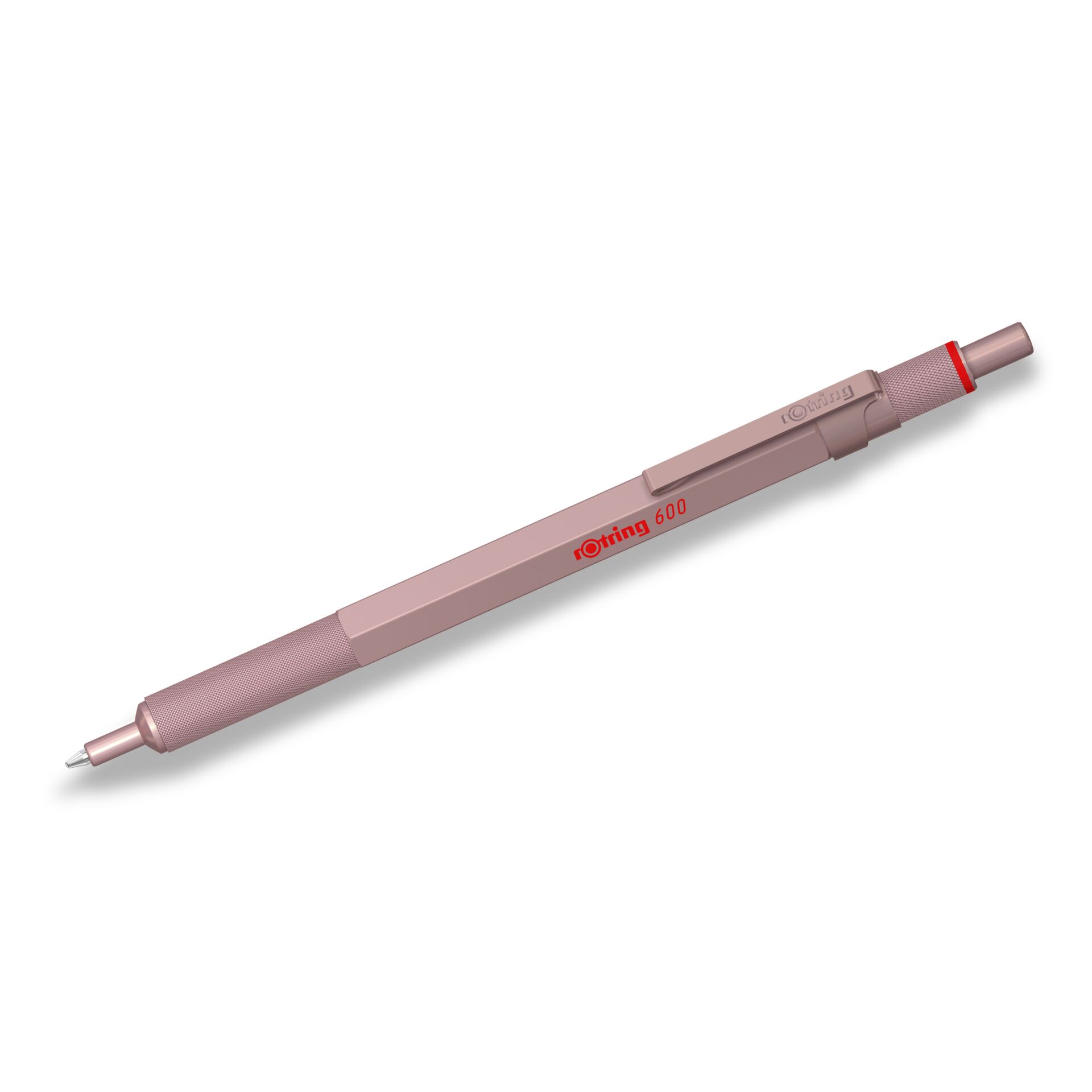 rotring 600 penna a sfera oro rosa metallic