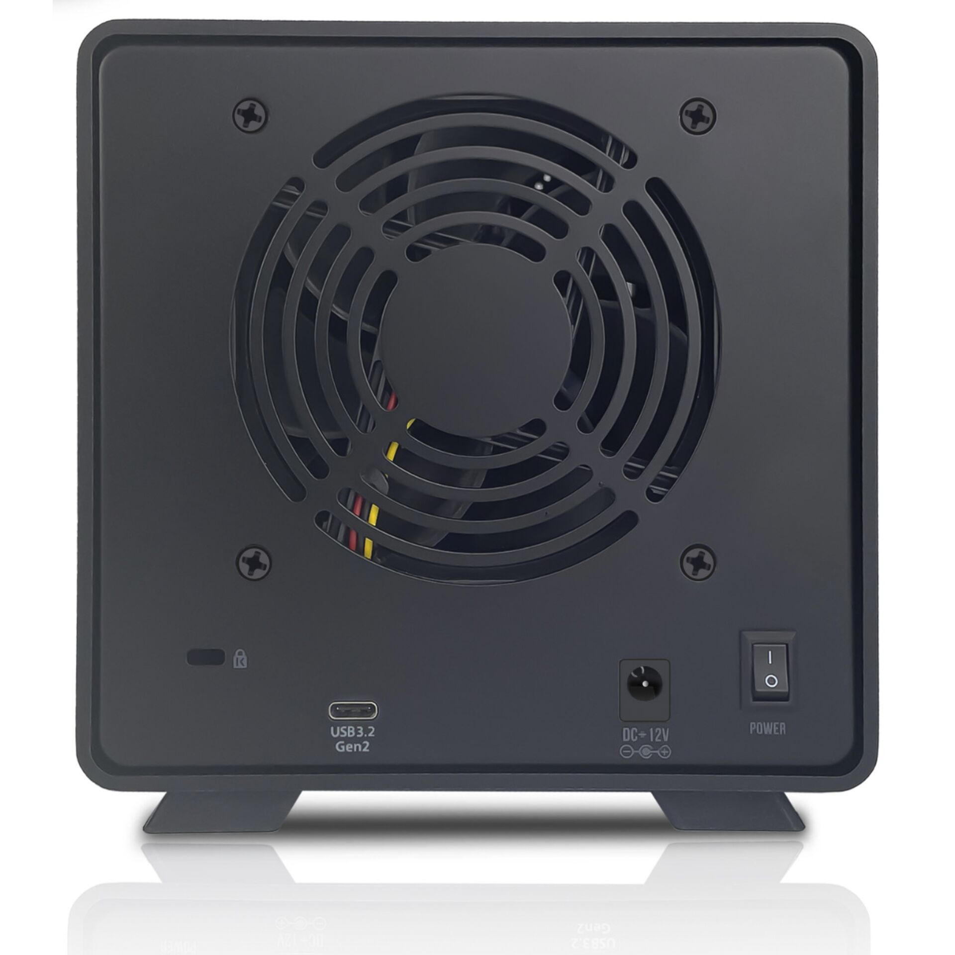 Fantec MB-X4U31 4x 3,5  Gehäuse