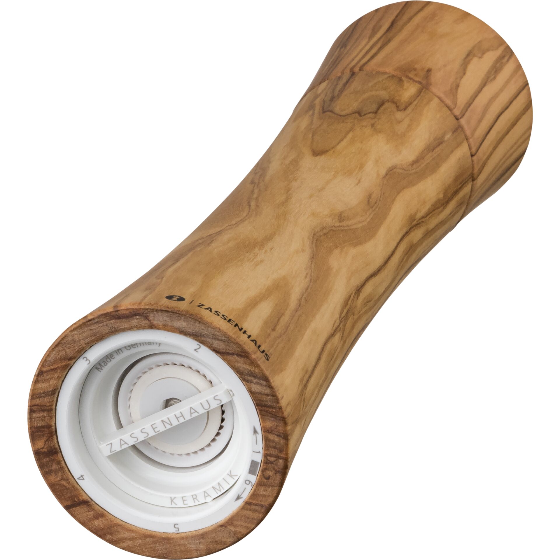 Zassenhaus macinapepe Frankfurt legno di ulivo, 24 cm