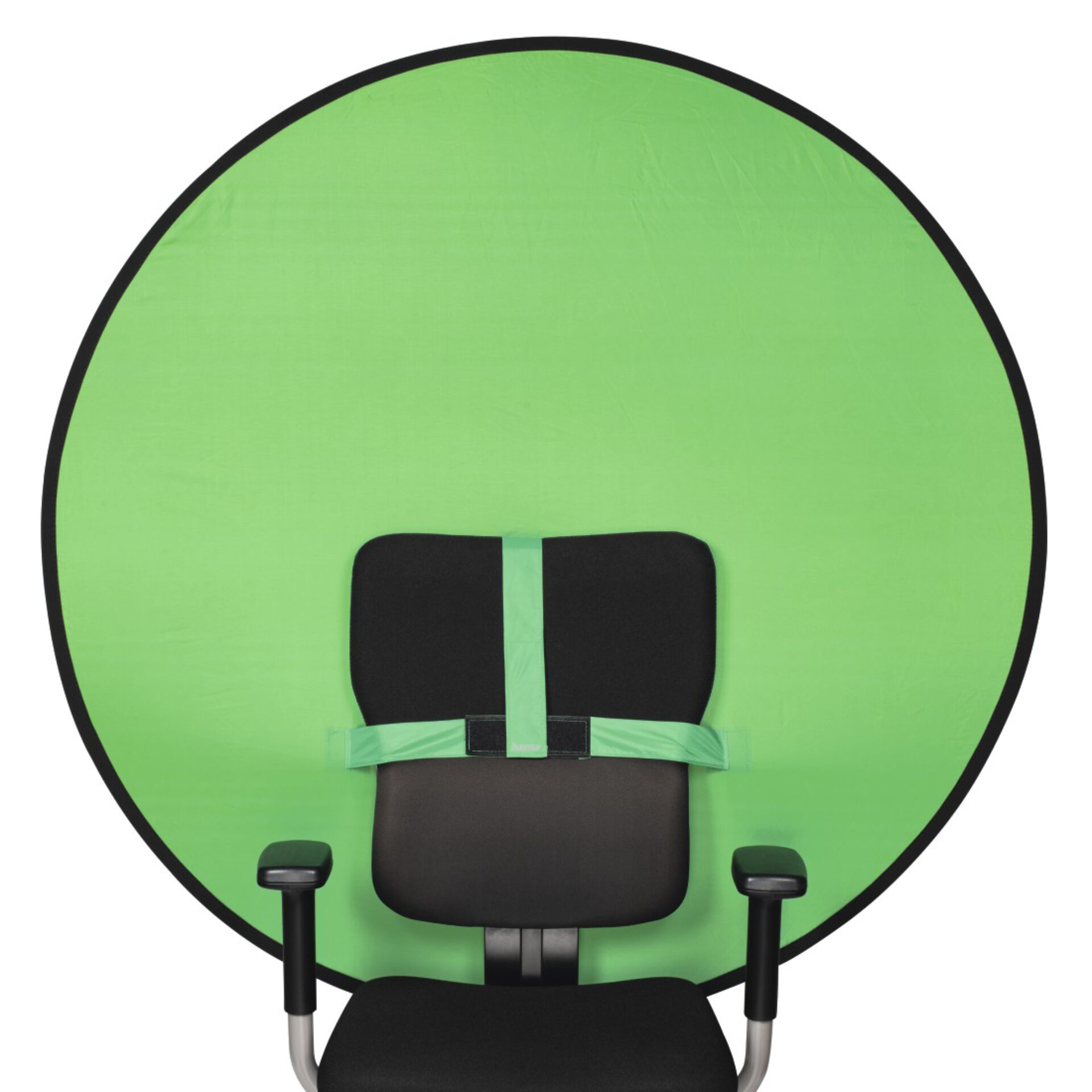 Hama sfondo pieghevole  Chairy verde Ø 130cm