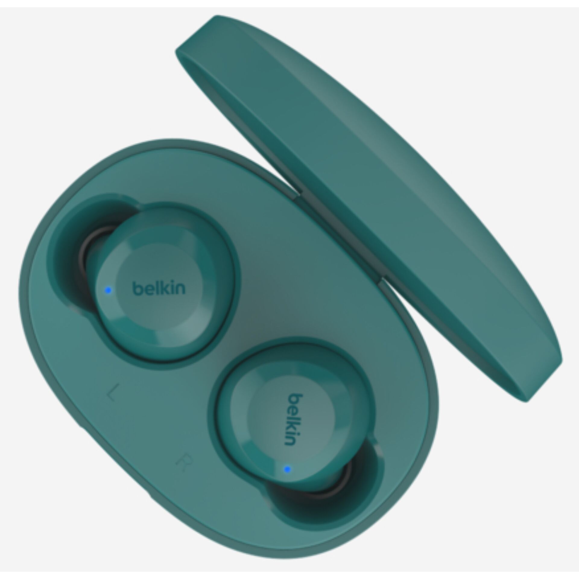 Belkin Soundform Bolt blaugrün True-Wireless In-Ear  AUC009b