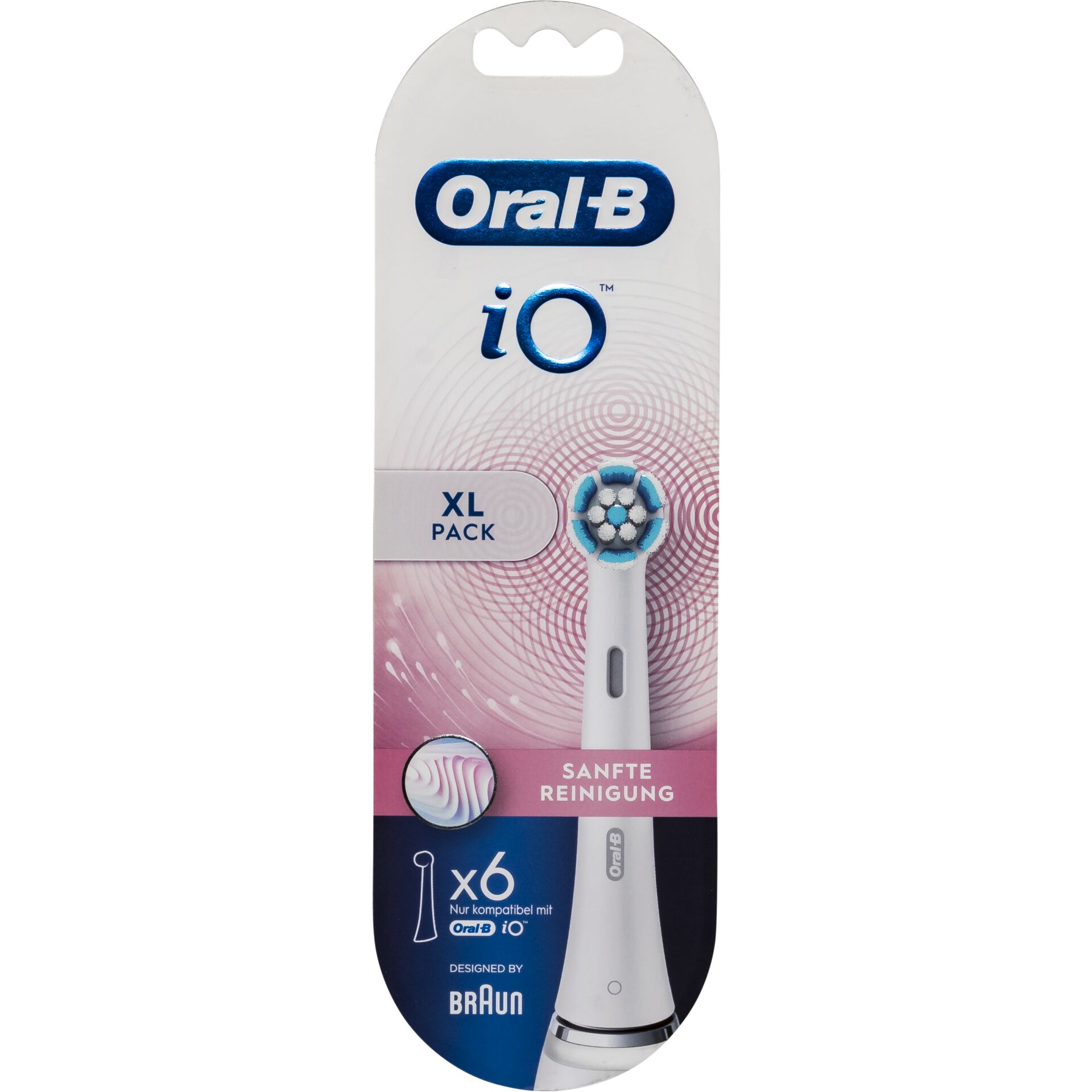 Oral-B iO testine di ricambio pulizia delicata 6pz