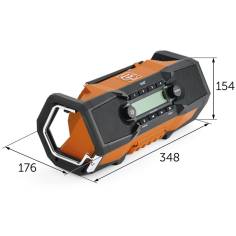 Fein ARAD 18 BC AS radio da cantiere a batt. 2