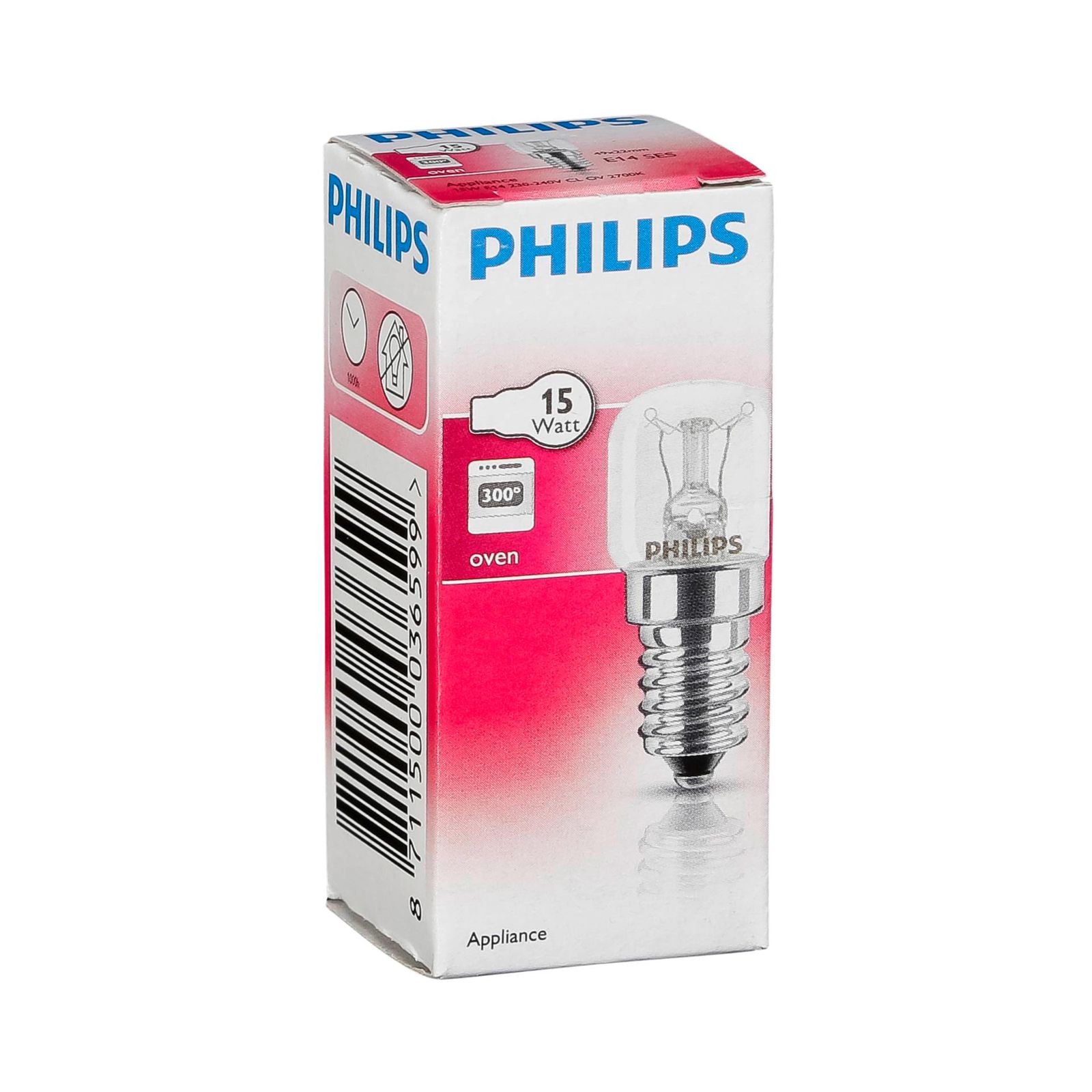 Philips lampada da forno T22 E14 15W per forno