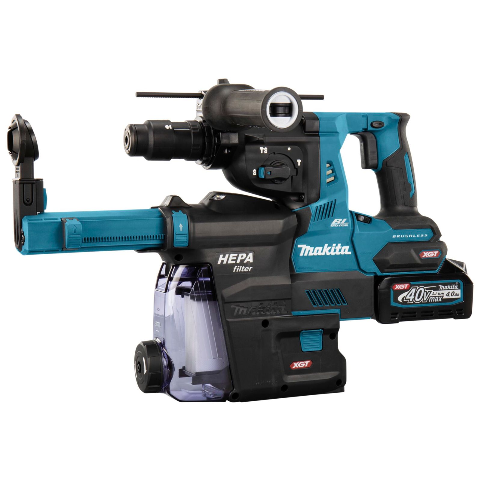 Makita  HR004GM202   martello combinato a batt. SDS-PLUS 40V