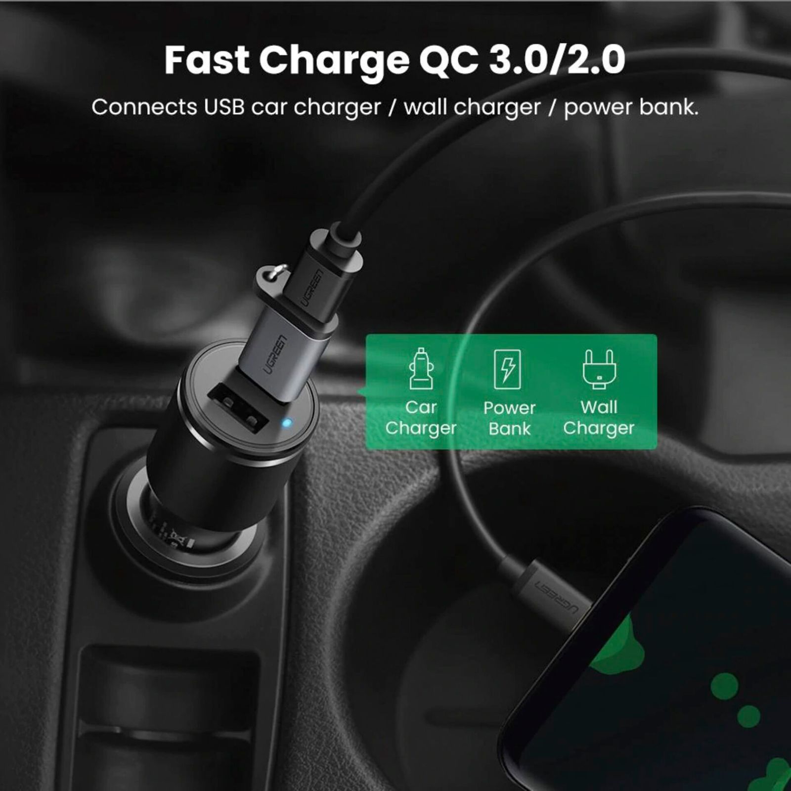 UGREEN USB-C to USB-A convertitore