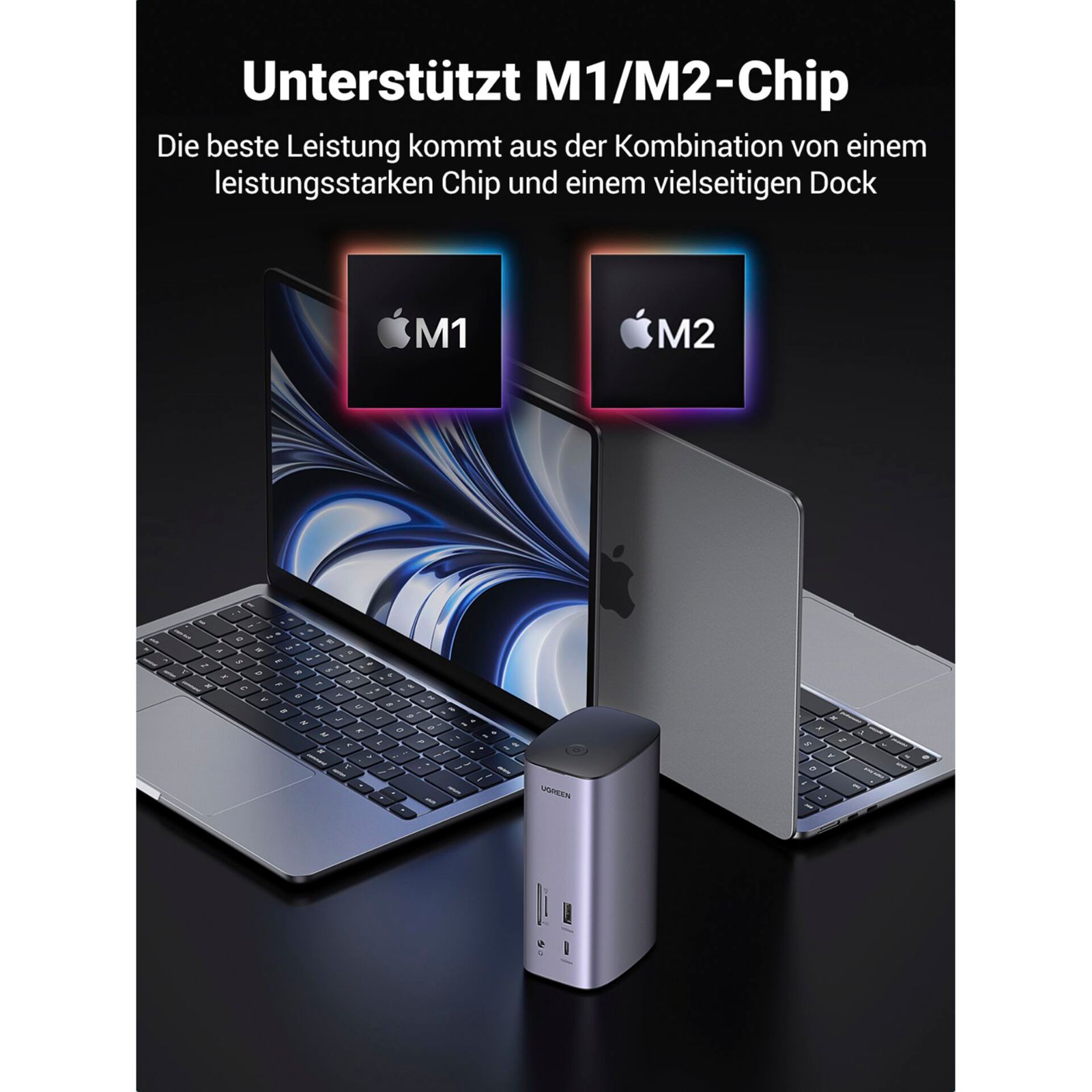 UGREEN USB-C Multifunctional Docking Station (12-in-1)