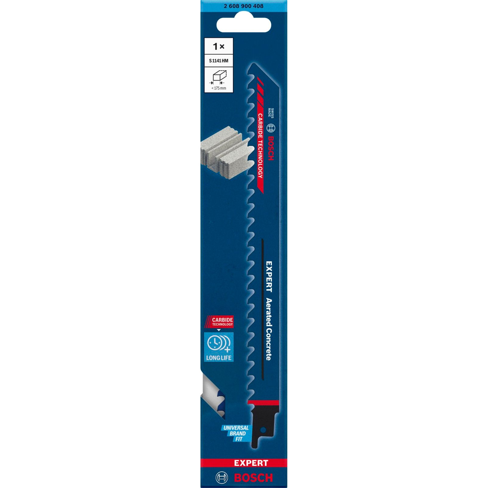Bosch EXPERT Säbelsägeblatt S1141HM 1Stk Aerated Concrete