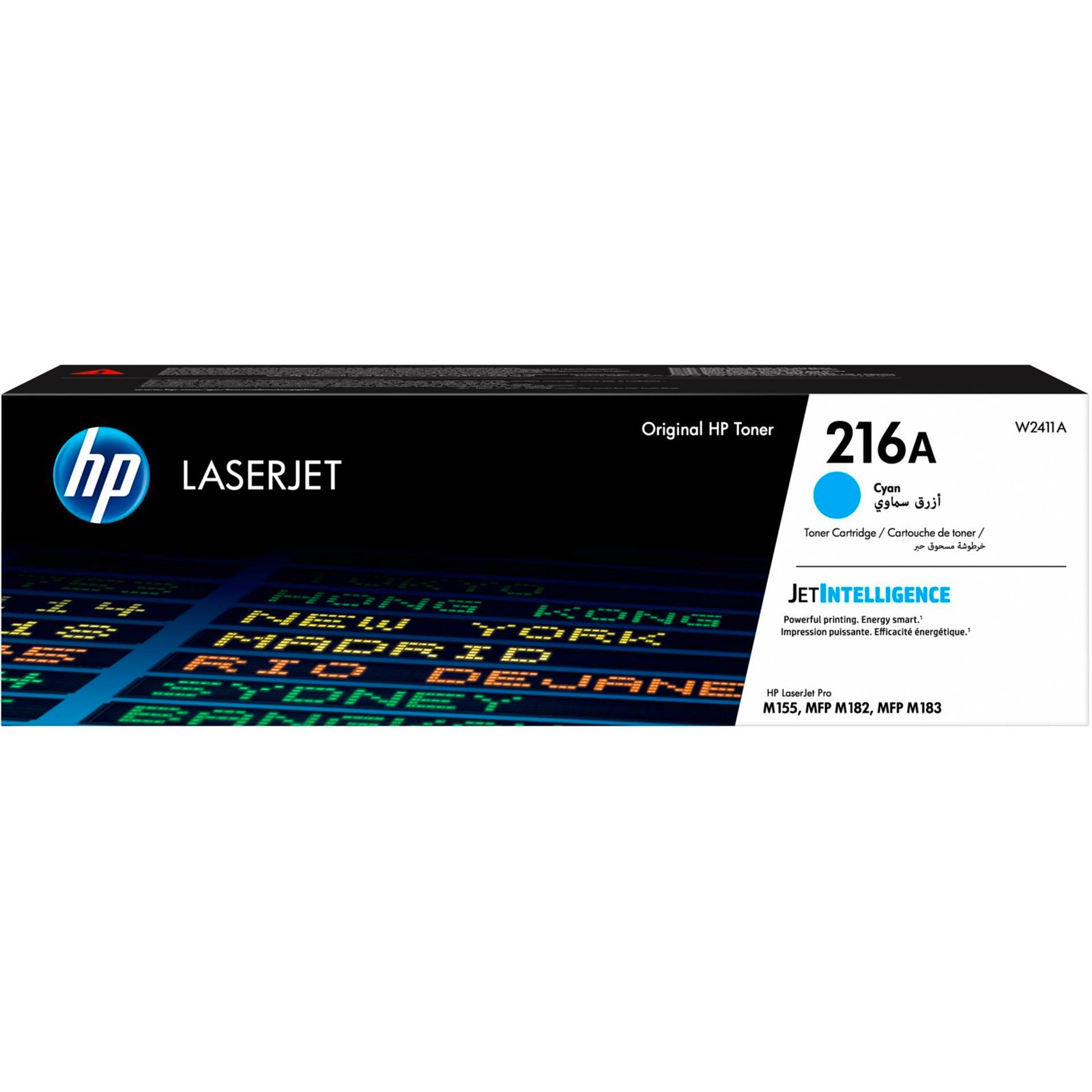 HP cartuccia W 2411 A ciano No. 216 A