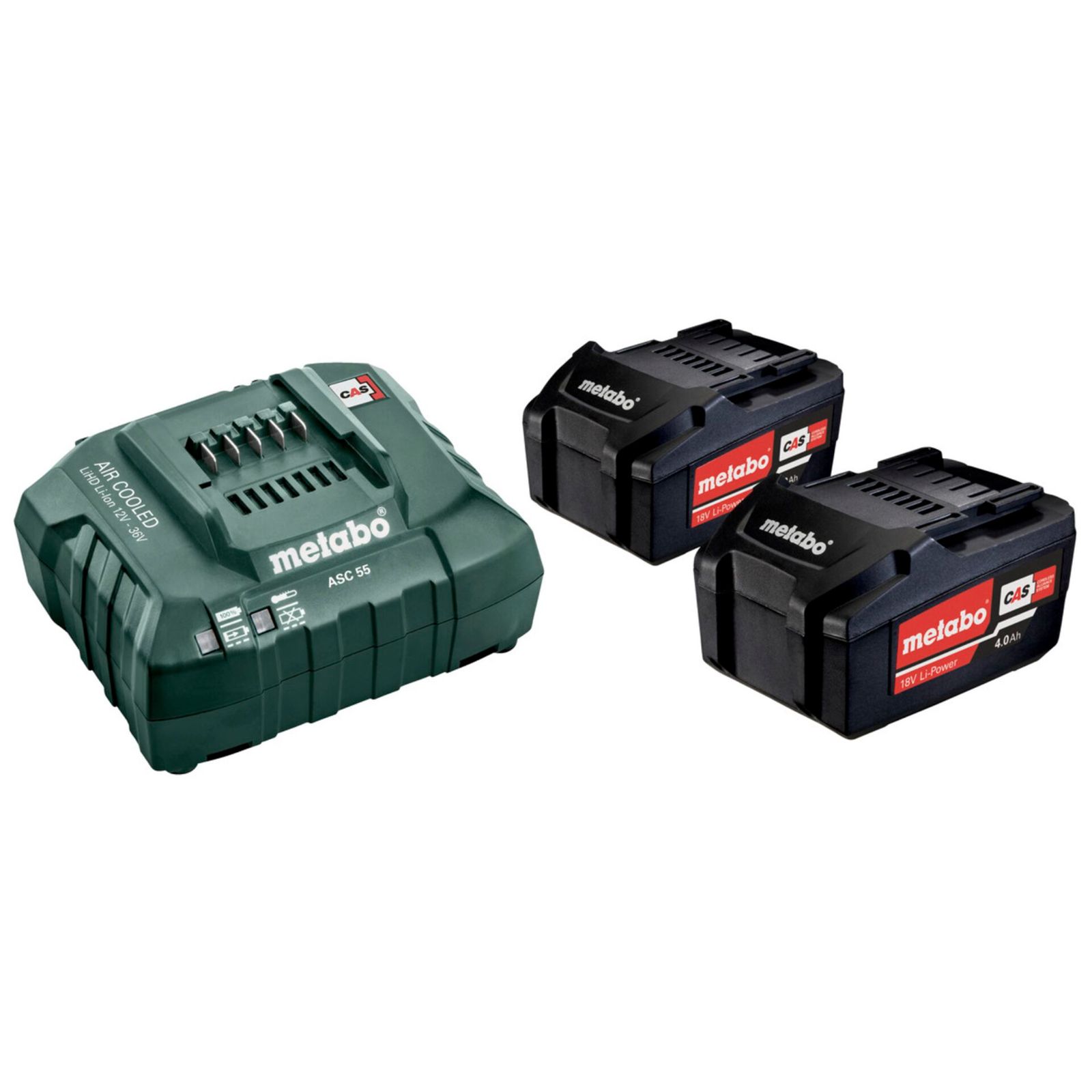 Metabo Basic-Set 2x 4,0Ah