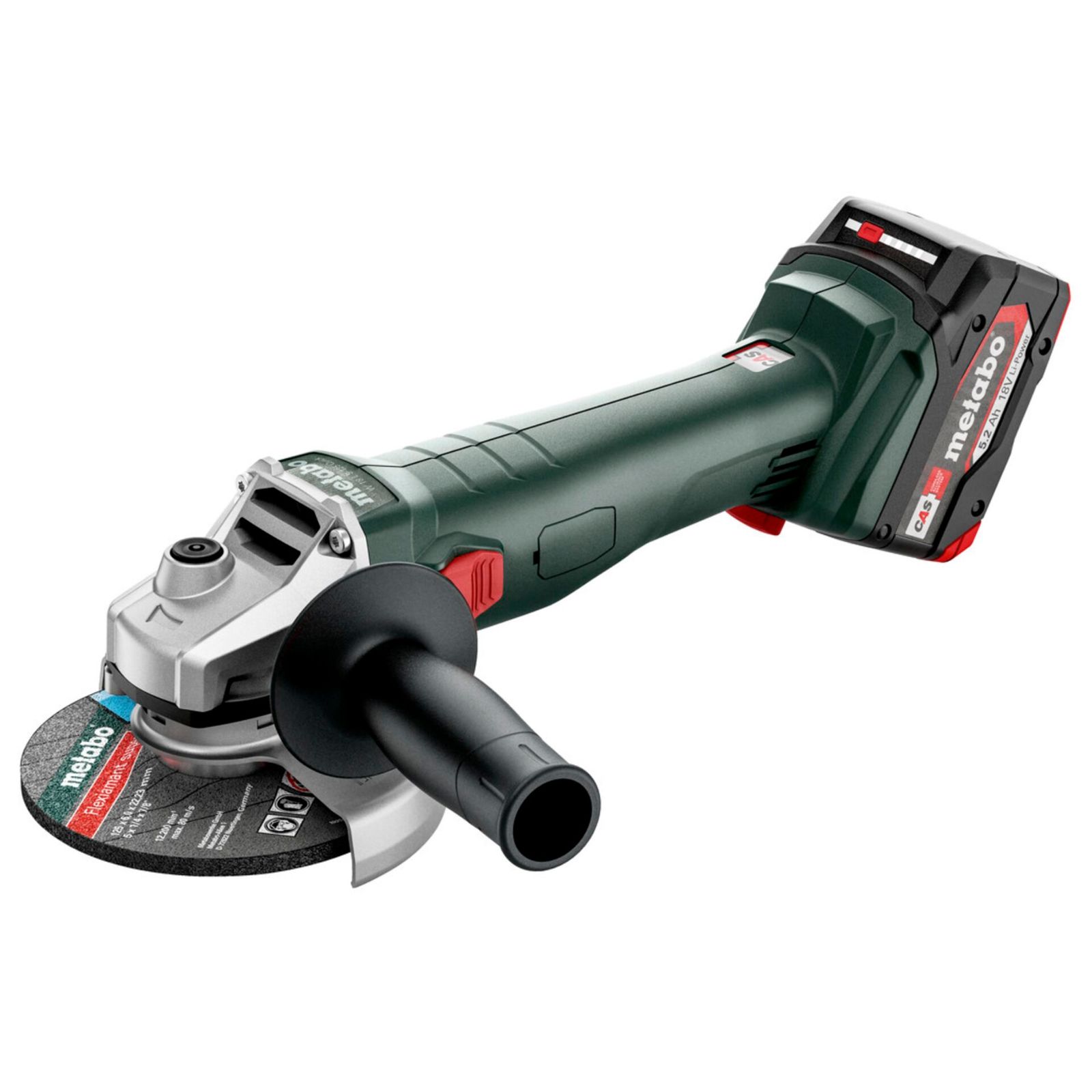 Metabo W 18 L 9-125 Quick Smerigliatrice angolare a batt.