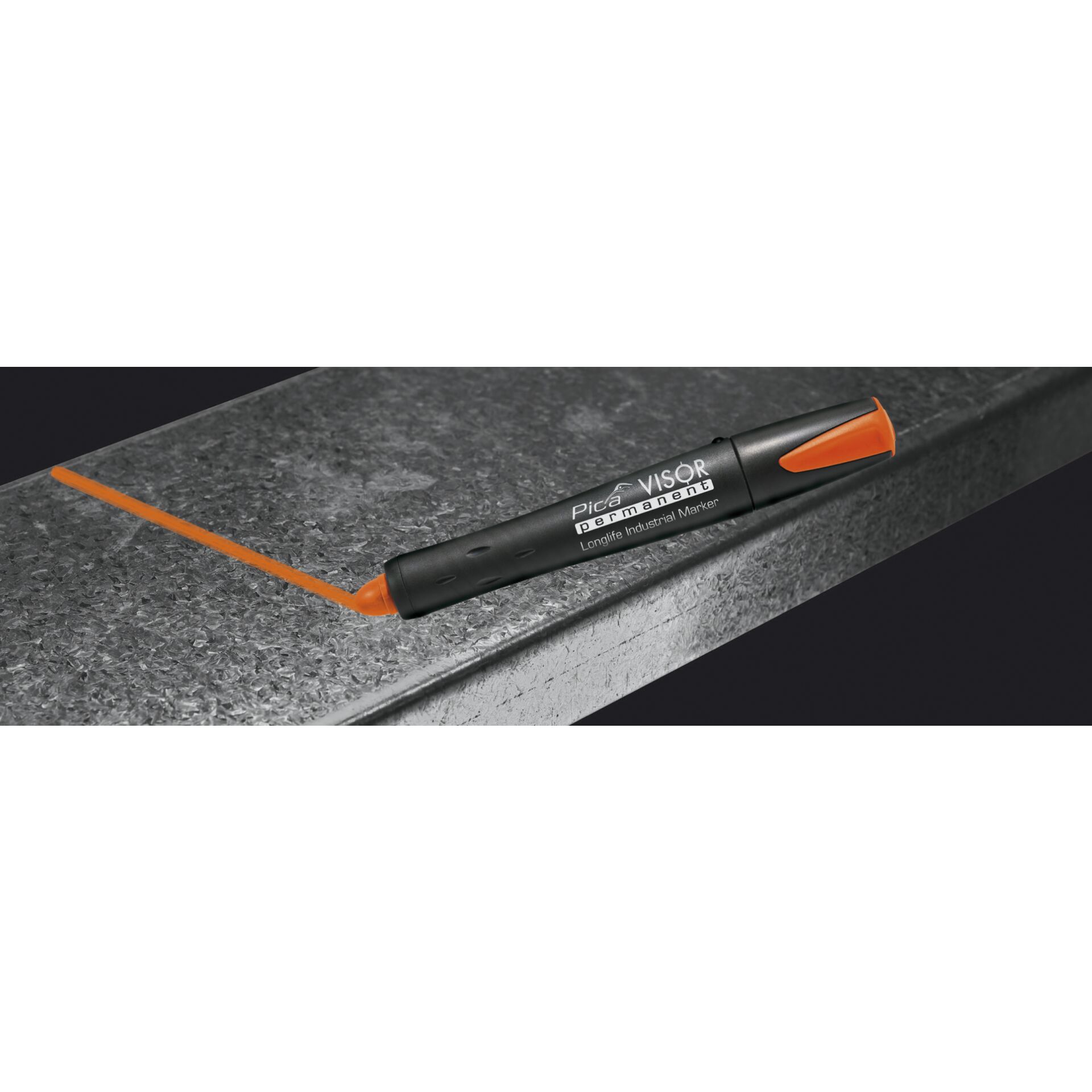 Pica VISOR permanent Marker aracione-fluo