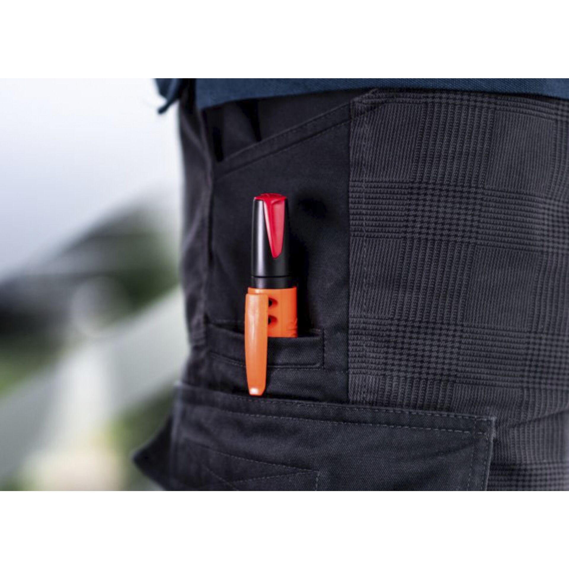 Pica VISOR permanent Marker, rosso