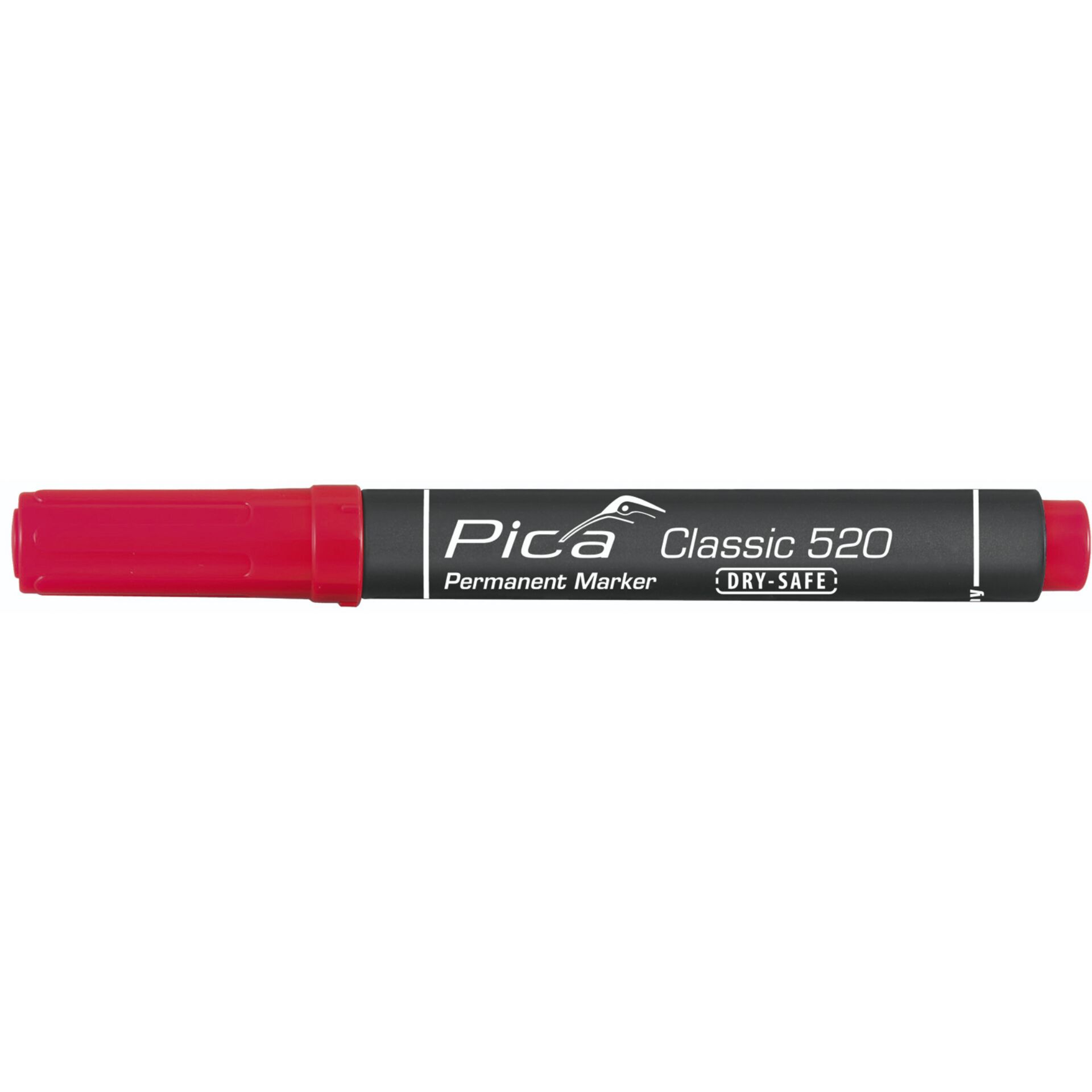 Pica Permanentmarker 1-4mm, punta rotonda, rosso