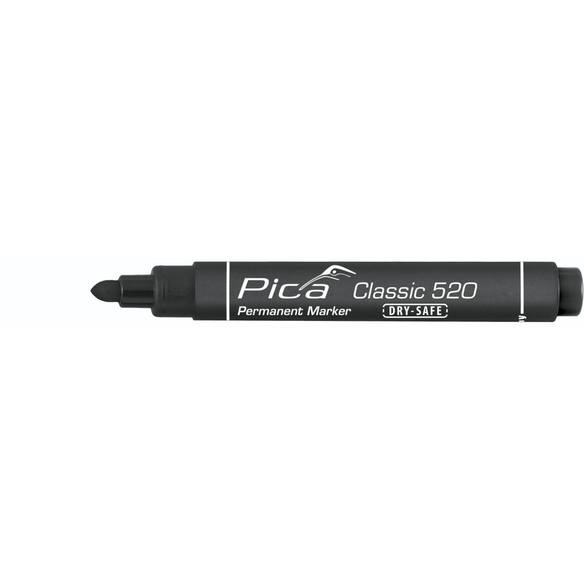 Pica Permanentmarker 1-4mm, punta rotonda, nero