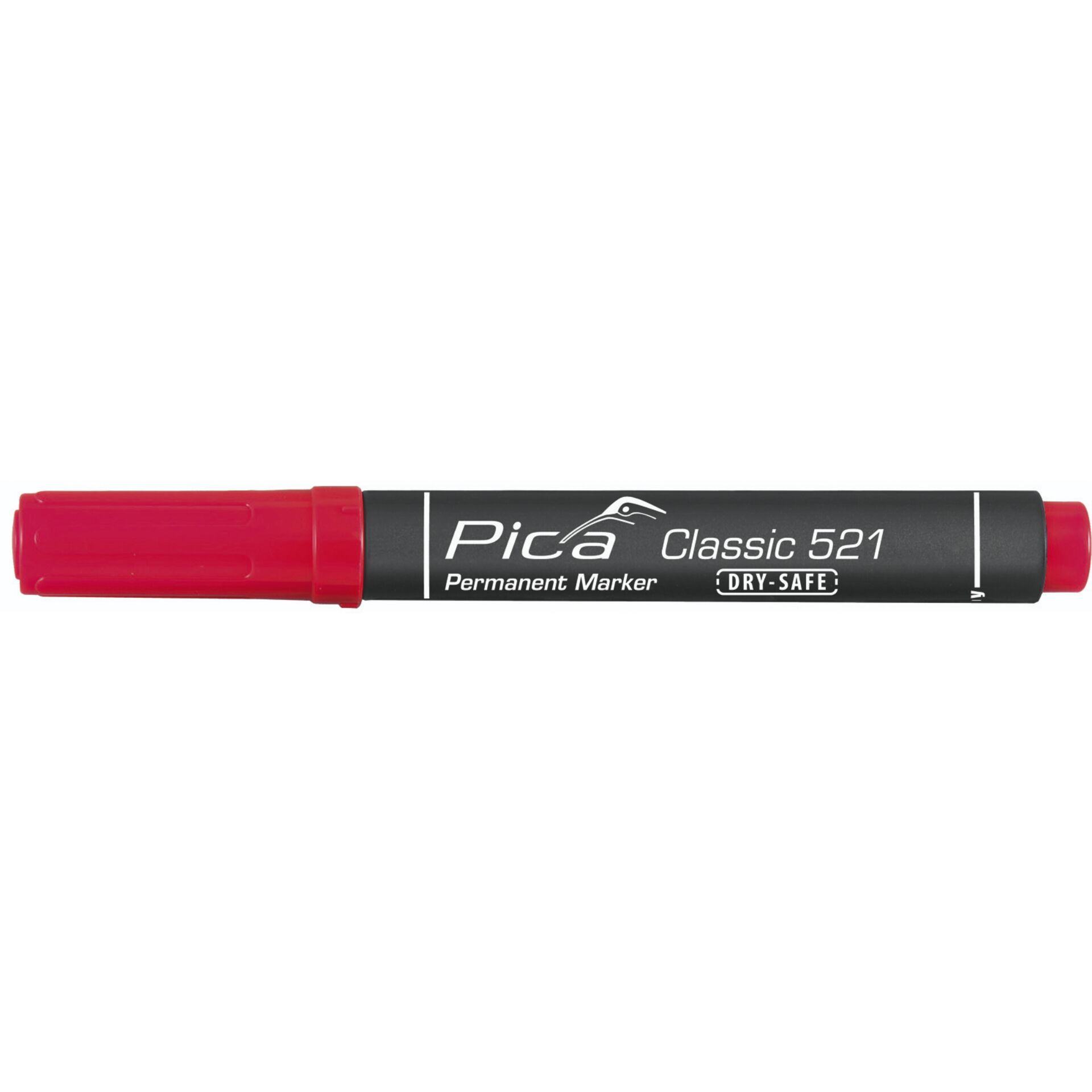 Pica Permanentmarker 2-6mm, Keil spitze, rot