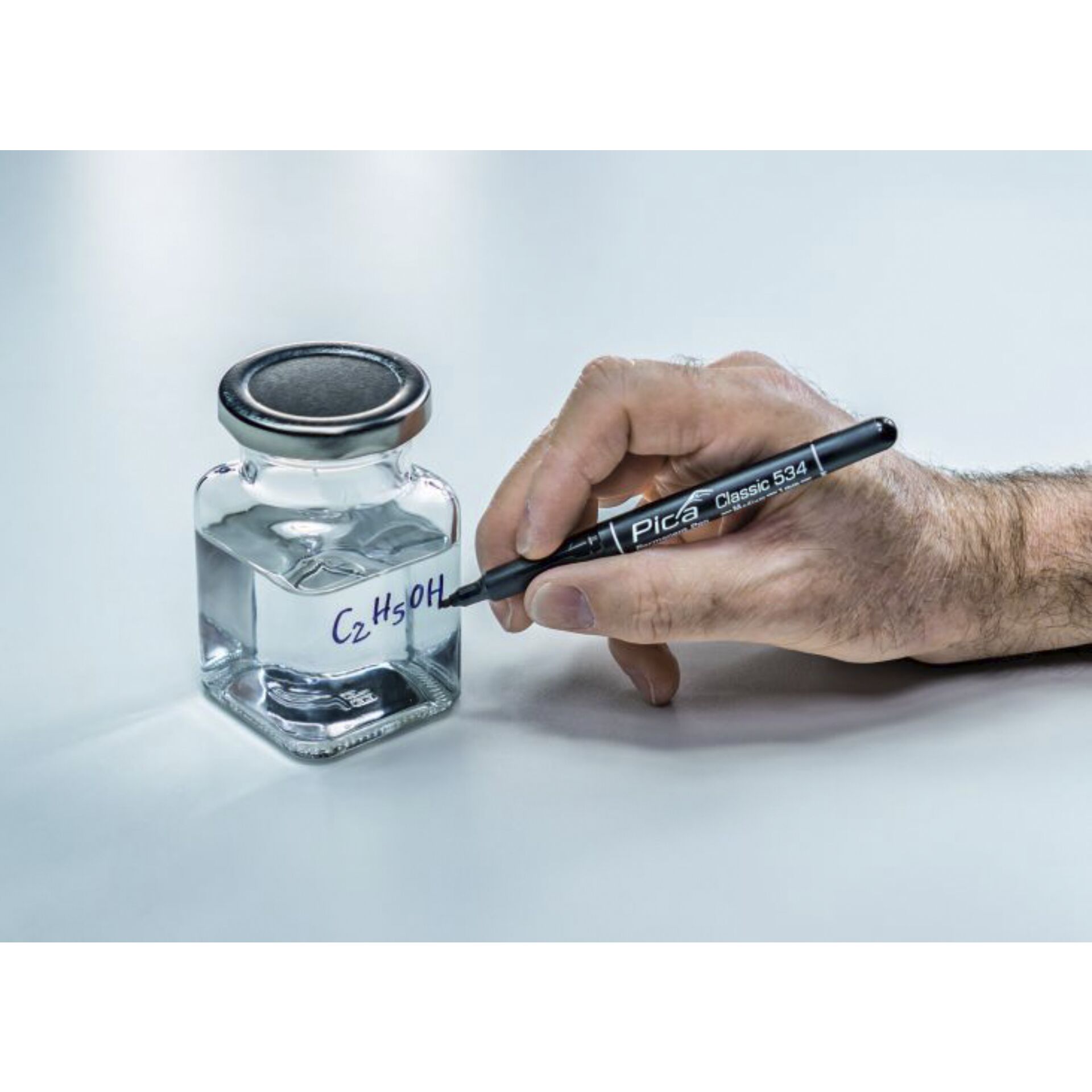 Pica Permanent-Pen, 1,0mm nero