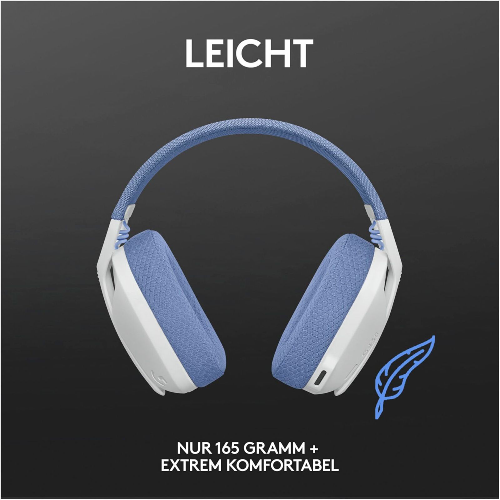 Logitech G G435 Lightspeed bianco