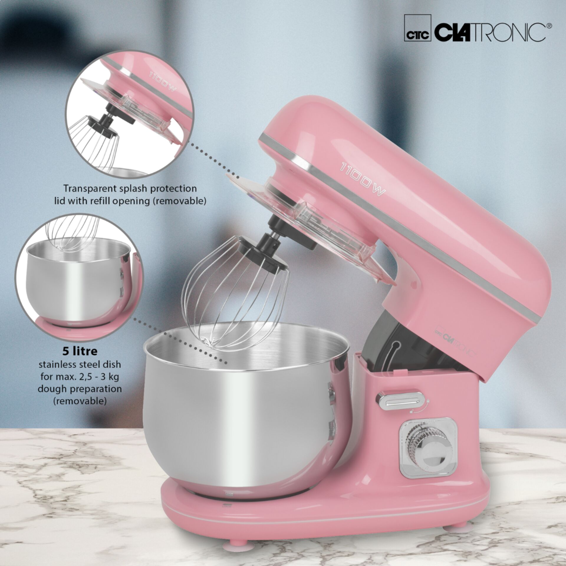 Clatronic KM 3711 pnk