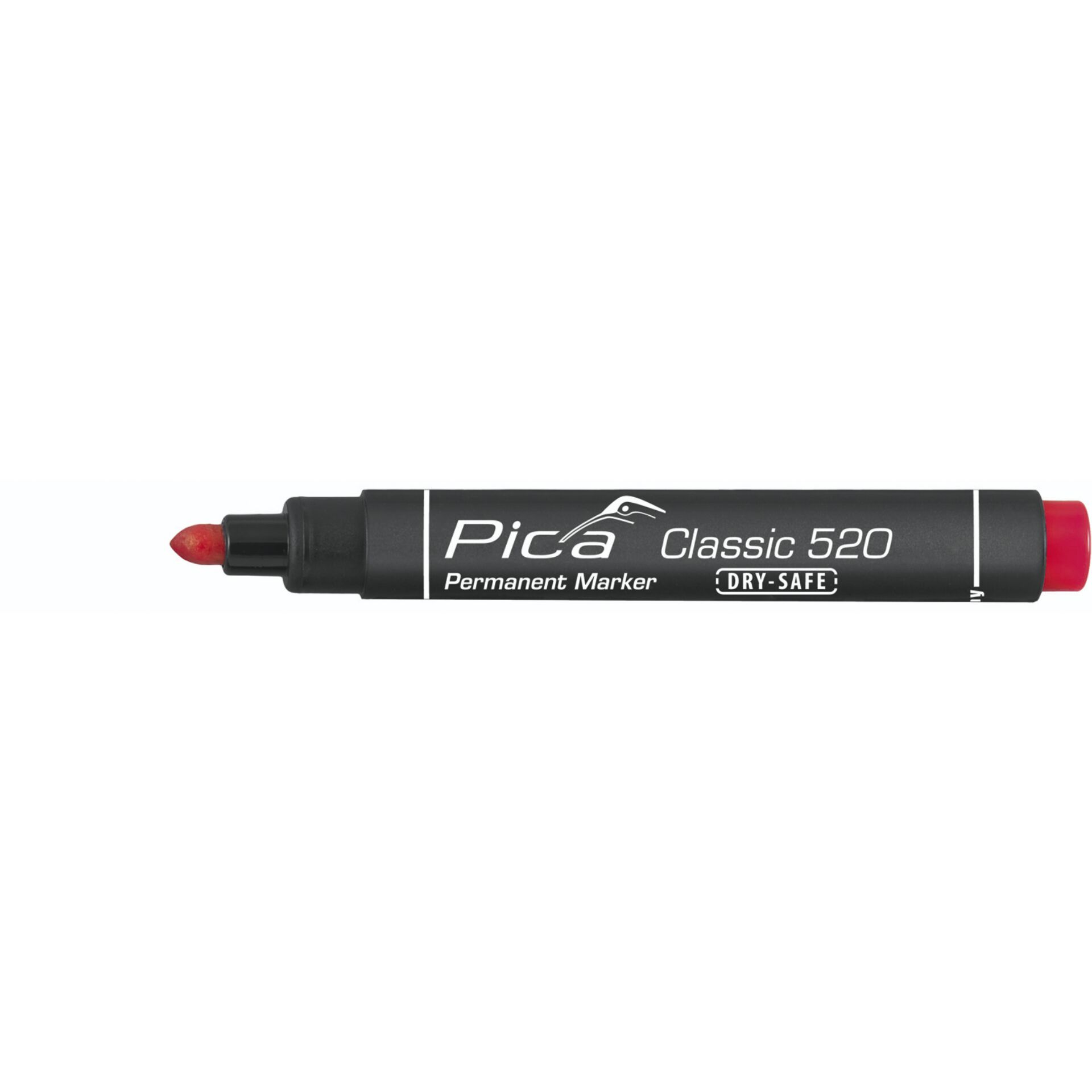 Pica Permanentmarker 1-4mm, punta rotonda, rosso / SB