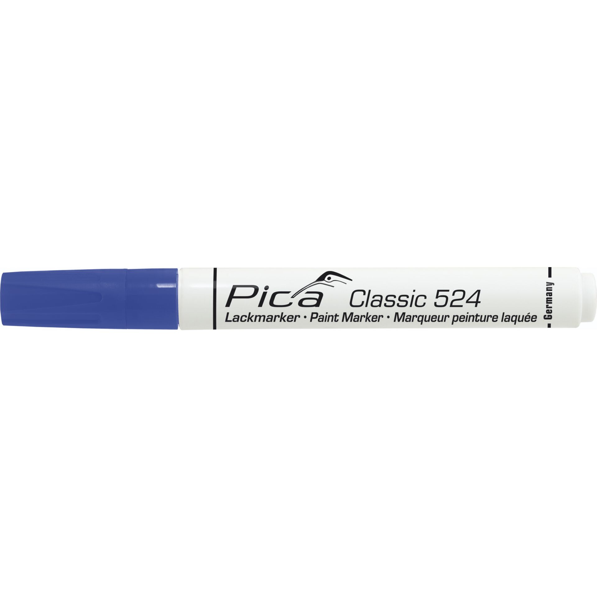 Pica Lack-/Industriemarker 2-4mm Rundspitze, blau