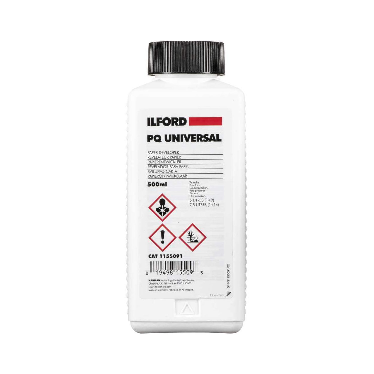 Ilford PQ UNIVERSAL 500 ml. (svil. Carta)