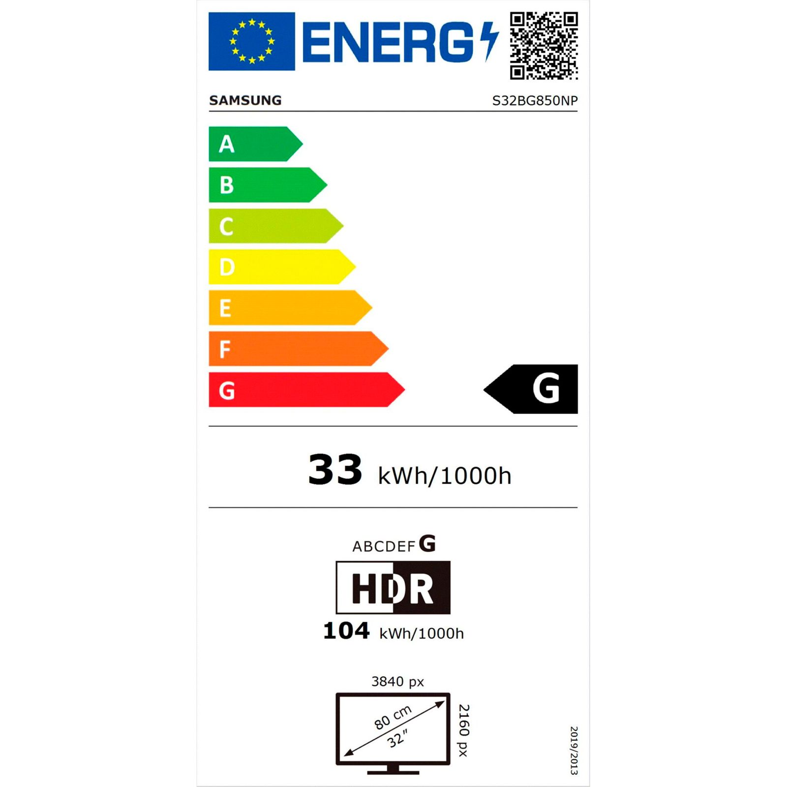 Samsung S32BG850NP