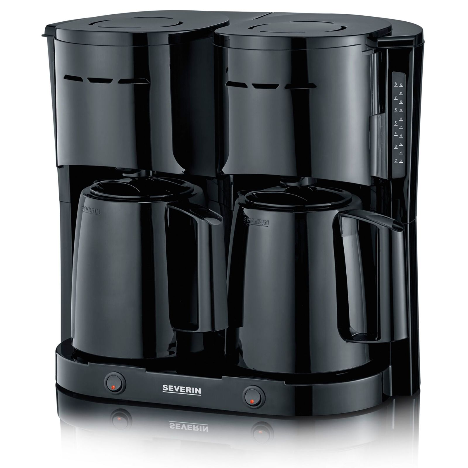 Severin KA 9315 black Duo-Filterkaffeemaschine