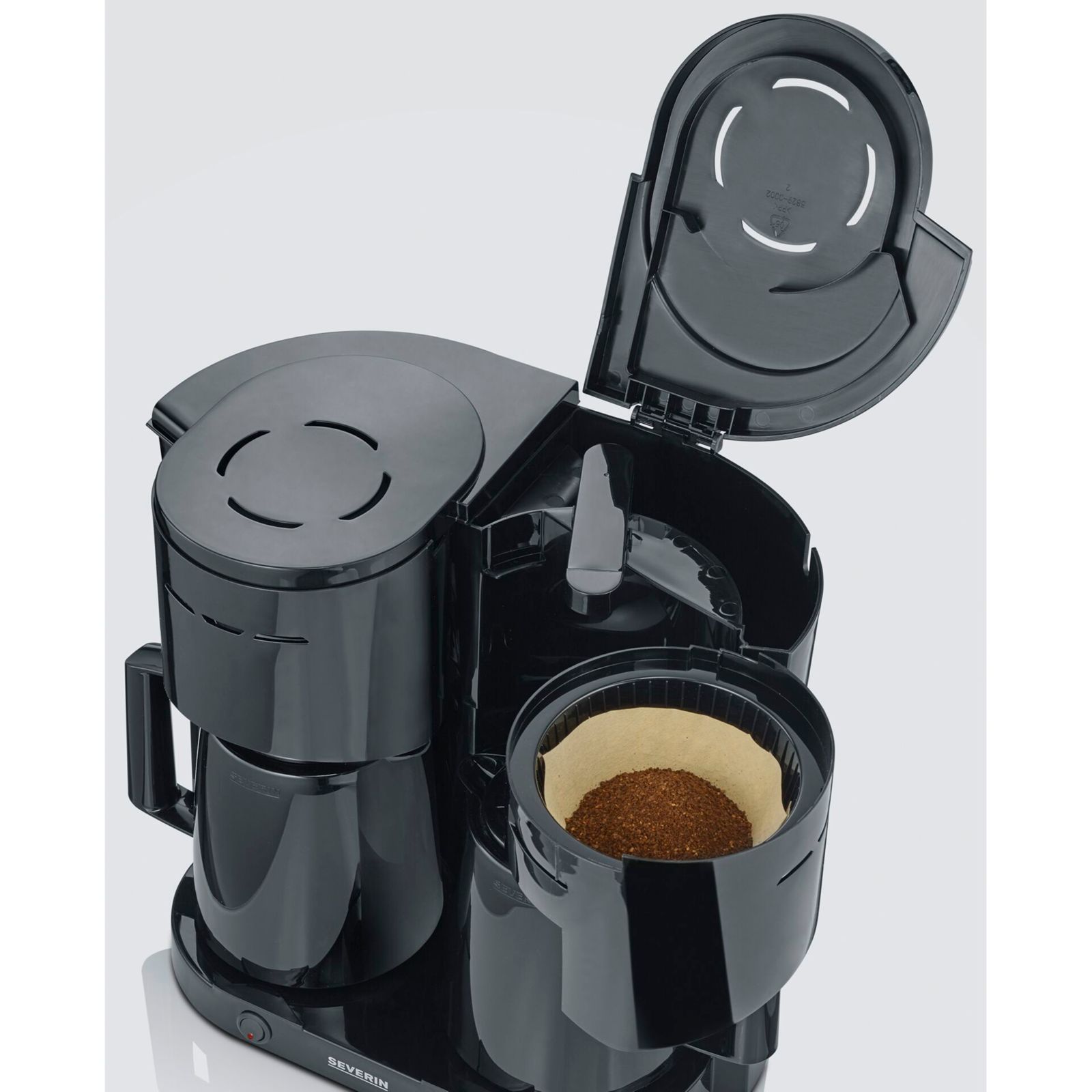 Severin KA 9315 black Duo-Filterkaffeemaschine