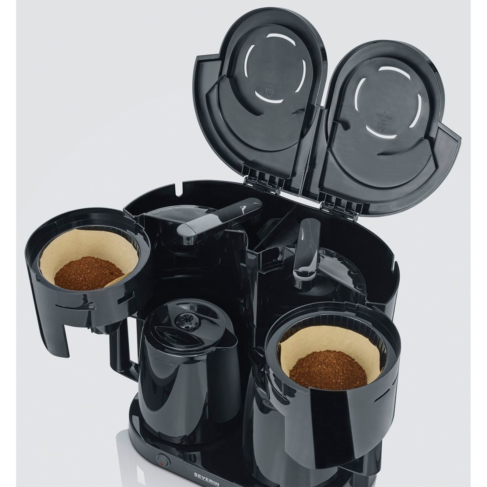 Severin KA 9315 black Duo-Filterkaffeemaschine