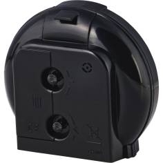 Hama Alarm Clock Classic silent black/white 186335 2