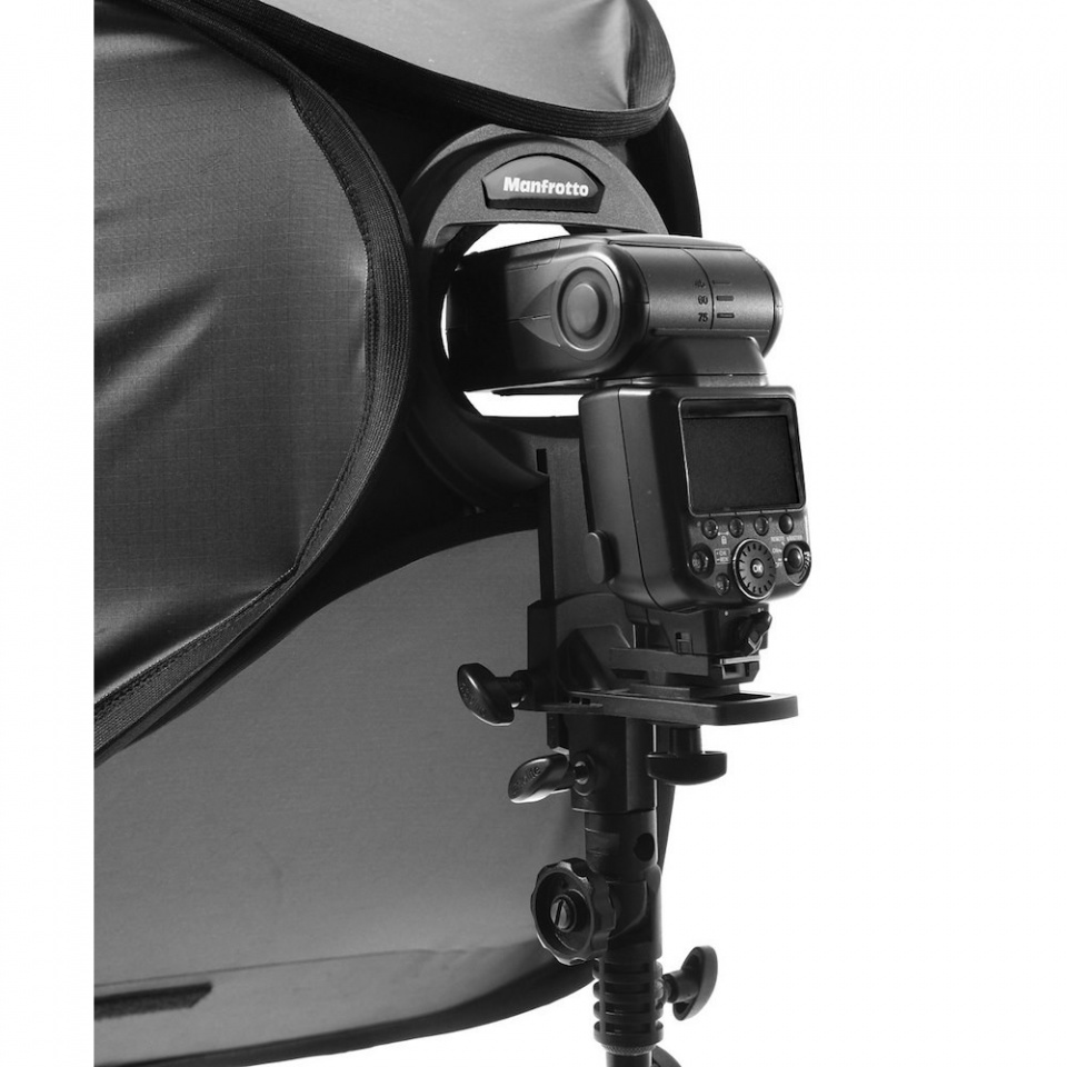 Lastolite Supporto Ezybox Hotshoe + attacco flash standard *