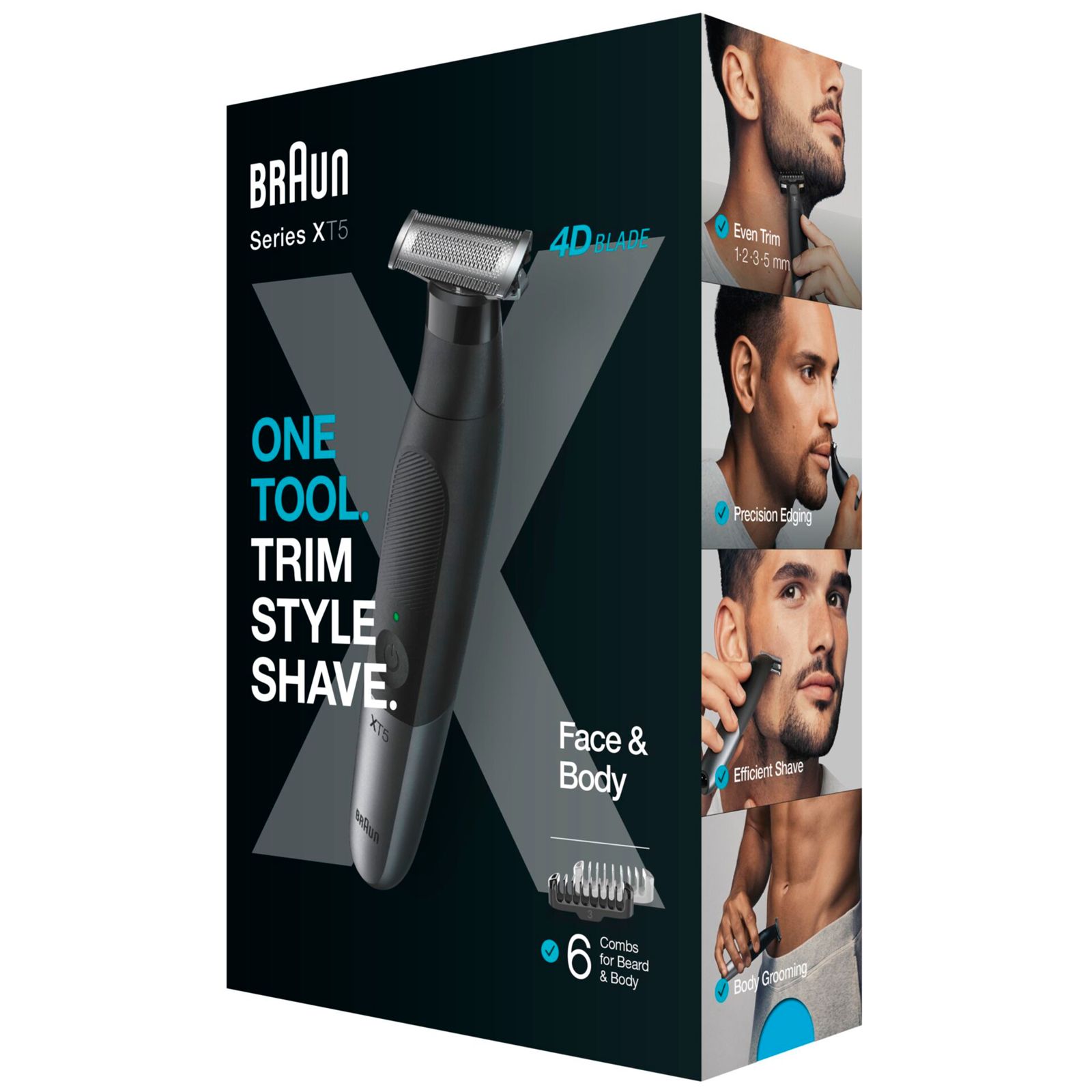 Braun Series XT 5200 Face+Body+Travel