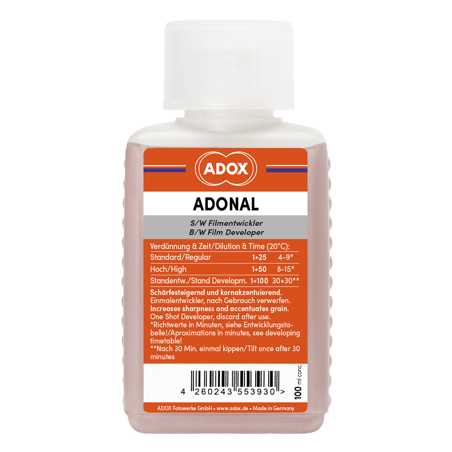 Adox ADONAL (RODINAL) 100 ml concentrato