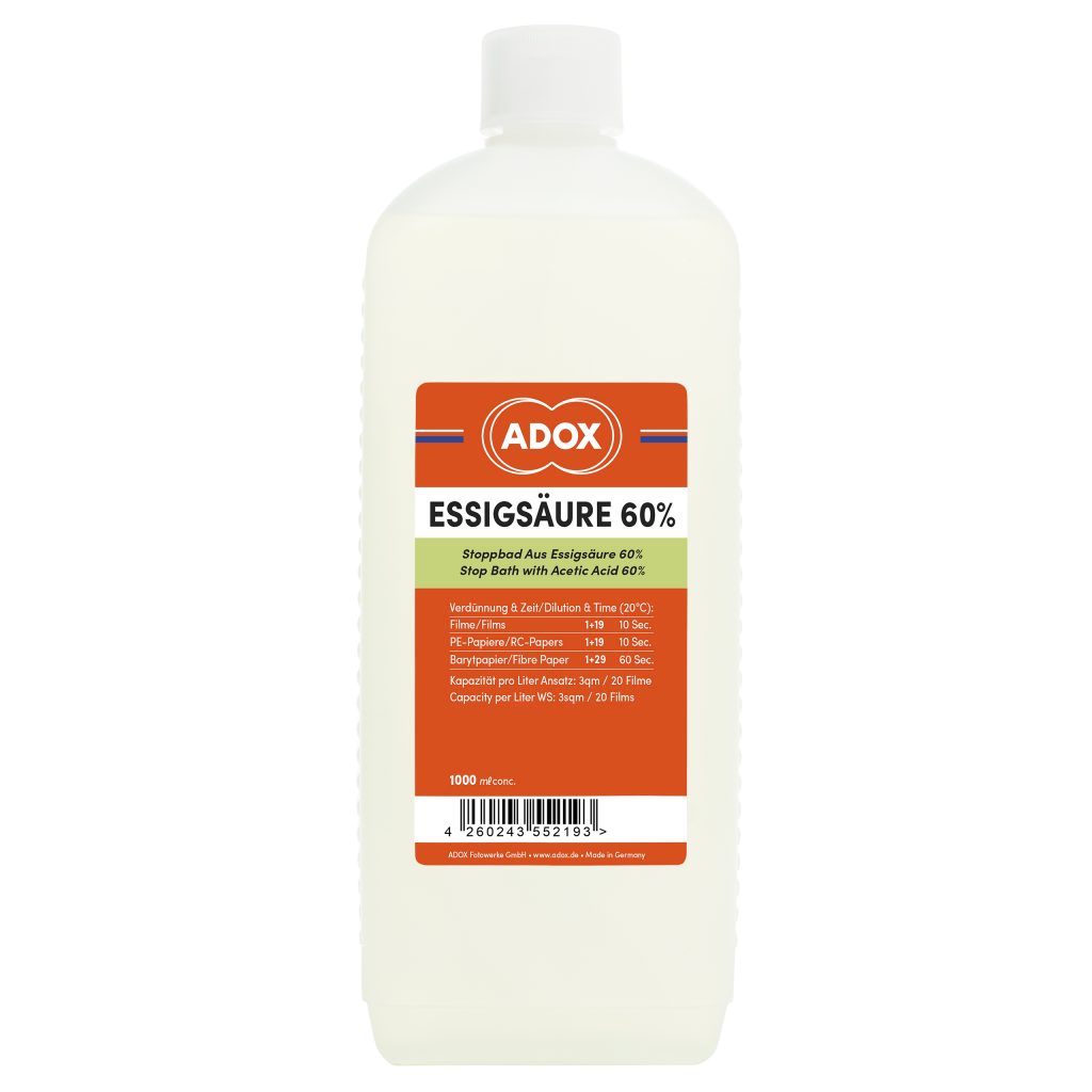 Adox, ACIDO ACETICO 60% 1000 ml.