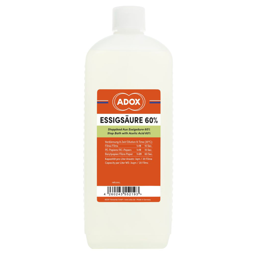 Adox, ACIDO ACETICO 60% 500 ml.