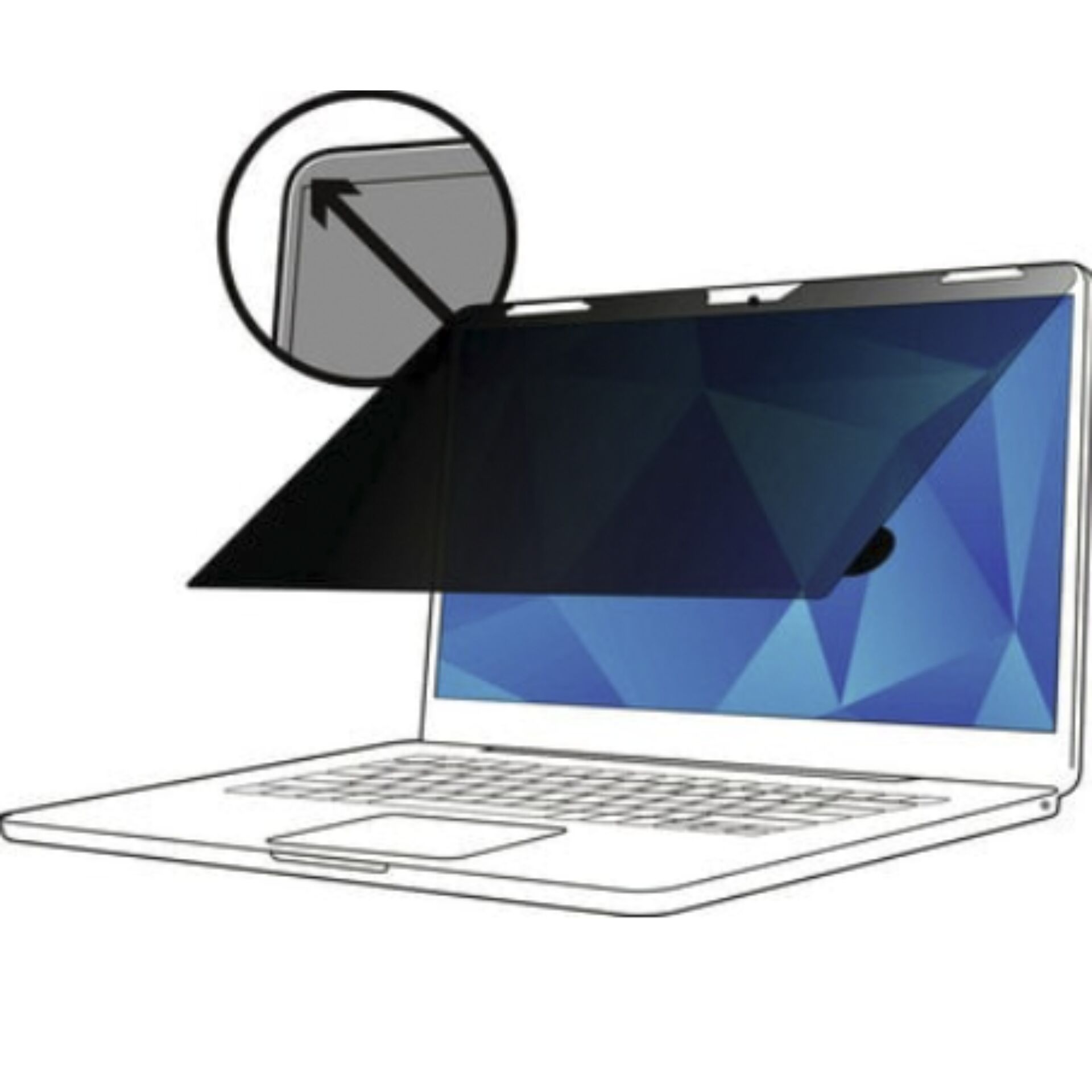 3M PFNHP015 filtro privacy p. HP ProBook x360 435 G8 Touch