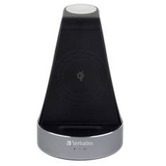 Verbatim WCS-02 Aluminium 3-in-1 Qi Wireless+Apple Watch Cha 2