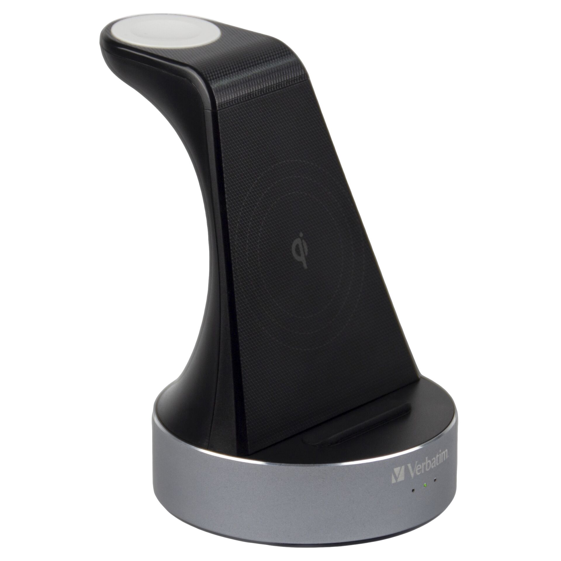 Verbatim WCS-02 Aluminium 3-in-1 Qi Wireless+Apple Watch Cha