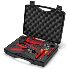 Knipex valigia portautensili per fotovoltaico MC4 2