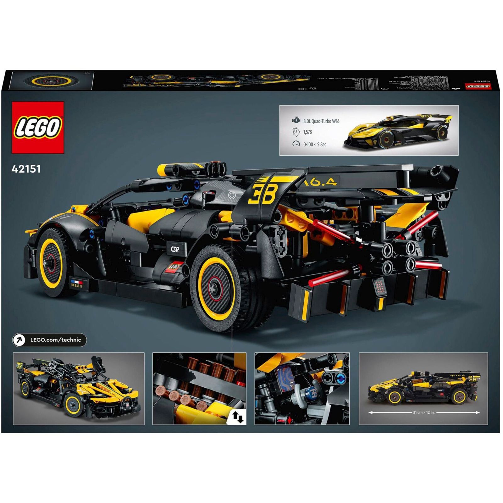 LEGO Technic 42151 Bugatti Bolide